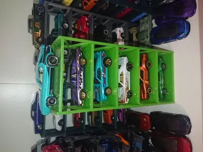 Tower Shelf For Hot Wheels Cars 3D print model