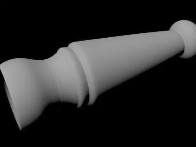 leg High quality 3d models for processing on a cnc machine  Free 3D model