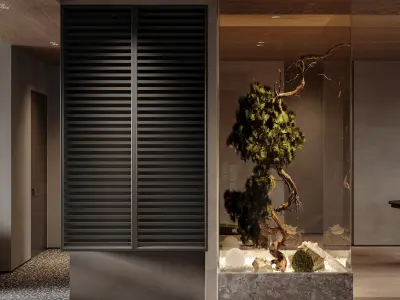 3D Model of Modern Apartment Interior Design 3D model 3D model