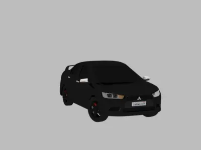 Mitsubishi Lancer 3D model purchase