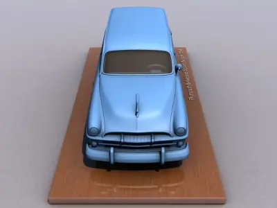 Plymouth Belvedere Station Wagon 1954 3D print model