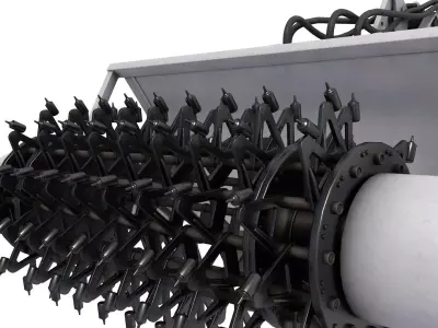 Armtrac 400 Mine Clearance Vehicle 3D model