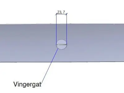 Tesla Model Y Rear Tow Hook Cover - EU Version 2020-2023 3D print model