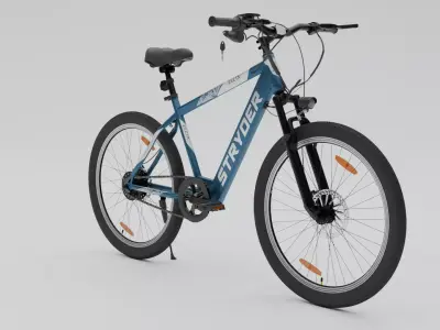Bicycle  Low-poly 3D model