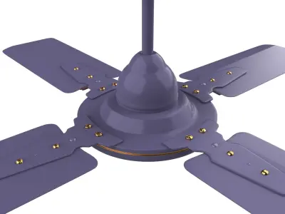Ceiling Fan Low-poly 3D model