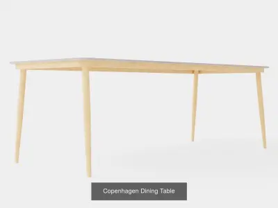 Collection of dining tables - 4 Models