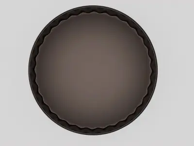 Steel Baking Dish 1A Free low-poly 3D model