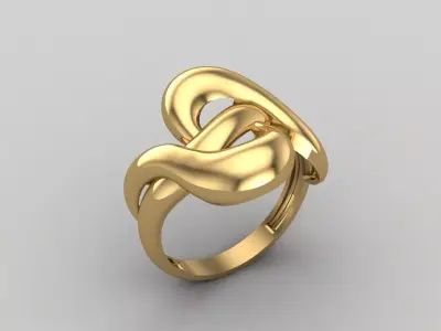 Women Ring Plain Ring Ready STL 3DM Models Womens Rings 3D print model 3