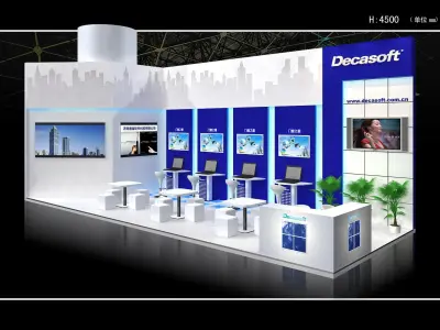 Exhibition - Area - 11X4-3DMAX2009-09 3D model