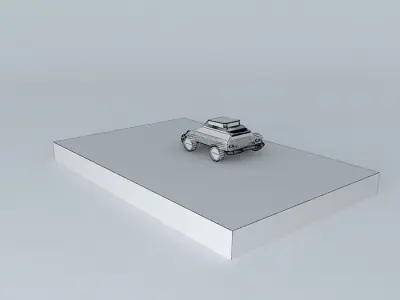 Car toy Free 3D model