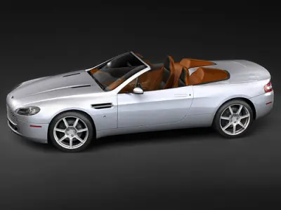 Aston Martin v8 Vantage Roadster 3D model