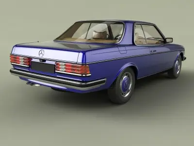 Mercedes-Benz C123 Coupe 3D model