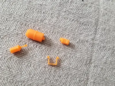 Flat Car 89 foot HO 3D print model