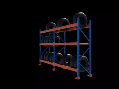Tyre Racking  3D model