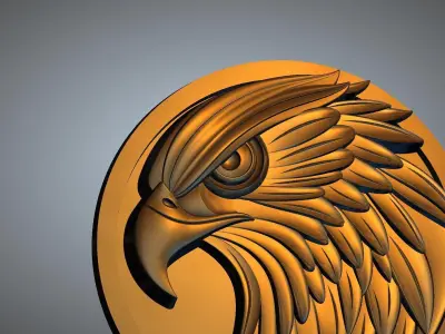 EAGLE 3D print model 12