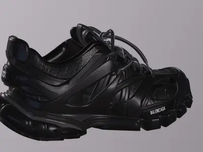 BALENCIAGA TRACK SHOES PBR Low-poly 3D model