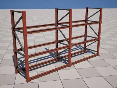 Warehouse Props Low-poly 3D model
