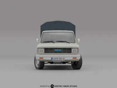 Mazda B2000 Sundowner 3D model