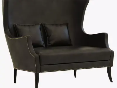 Brabbu Dukono 2 Seat Sofa 3D model