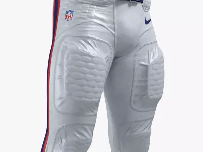 American Football Player Bottoms Uniform 3D model