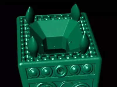 Full diamond ring fast design 3D print model