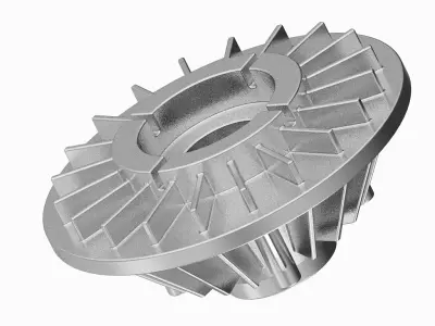 Engine Cooling Fan Clutch 3D print model