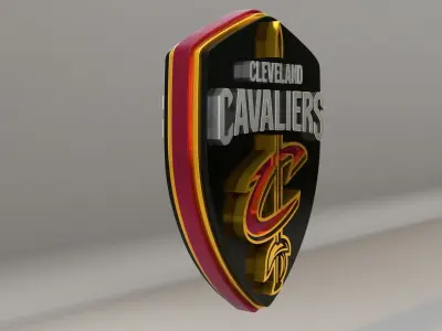 NBA Cleveland Cavaliers Logo 3D model