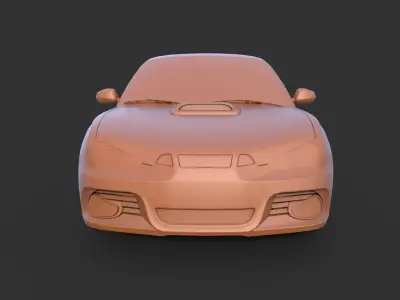 Subaru Impreza WRX 2015 3D print model