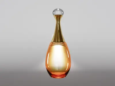 Perfume Bottle 01 3D model