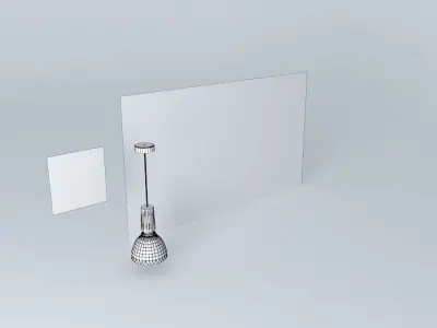 THORN Glacier Opal Pendant Light Free 3D model