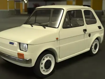 Fiat 126p 3D model