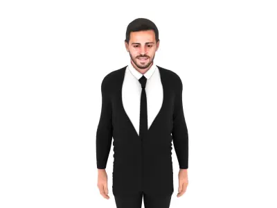 Bernardo Silva Low-poly 3D model