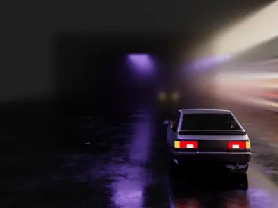 Toyota AE86 Trueno  Hachi Roku 3D model
