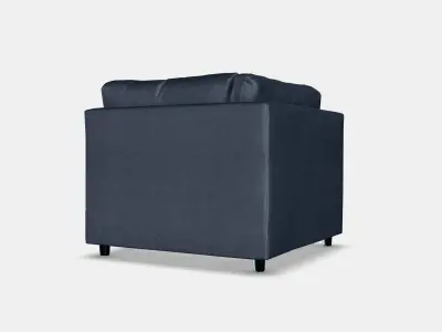 VIMLE Cover for corner section Low-poly 3D model