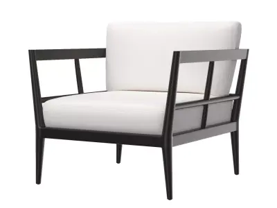 Laurel Lounge Chair 3D model