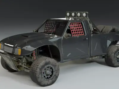 2000s pre runner  3D model