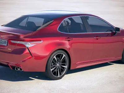 Toyota Camry SE 2018 3D model