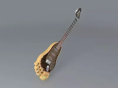 BIG foot guitar Free 3D model