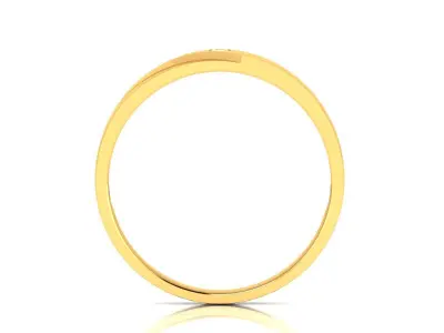 Solitaire Women Wedding Engagement Ring 3D print model