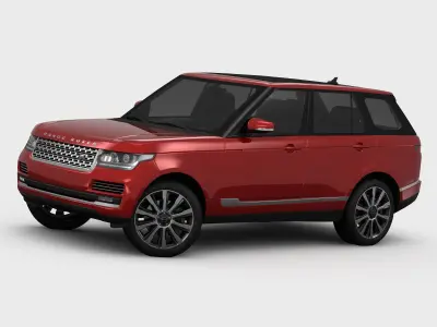 Range Rover Supercharged L405 2013 3D model