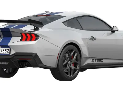 Shelby GT350 2025 3D model