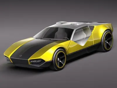 hotwheels lafasta 3D model