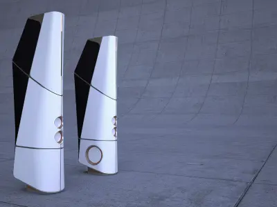 speaker redesign maxwell render Free 3D model