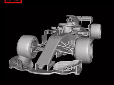 Formula 1 - Ferrari SF71H 2018 3D print model