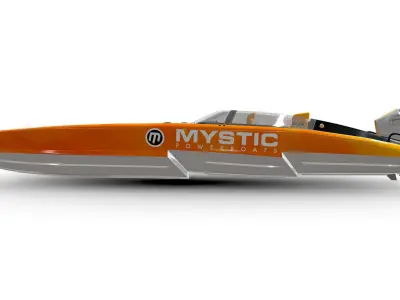 Powerboat  3D model