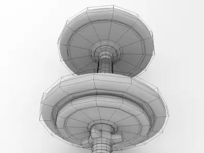 Dumbbell 3D model