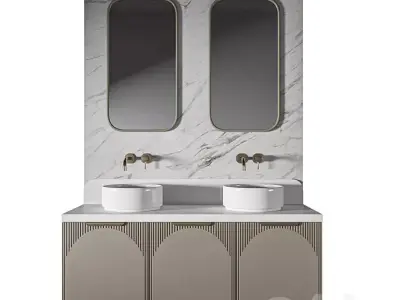 Luxury Bathroom 303 3D model