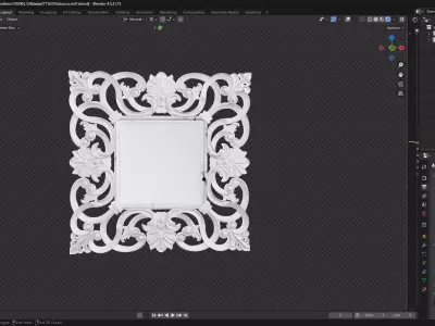 Nabucco mirror 3D model