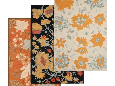 Rug Set 2295 3D model