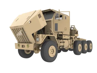 Oshkosh M1070 full model for RC chassis  3D print model
